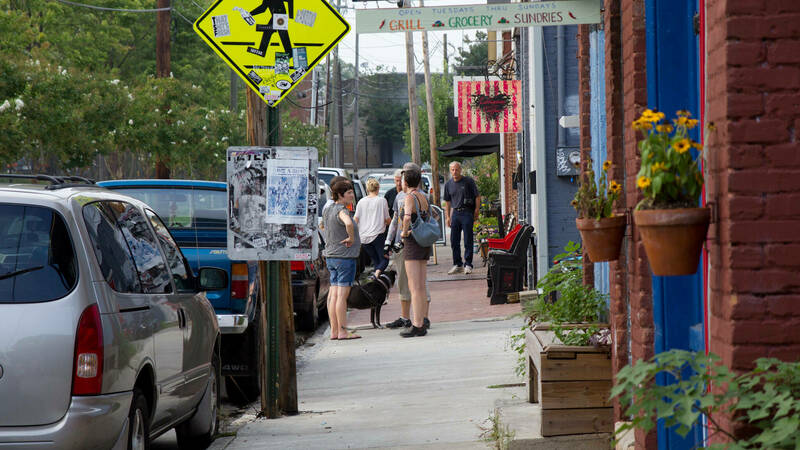 Image of Cabbagetown, a gentrified neighborhood in Atlanta