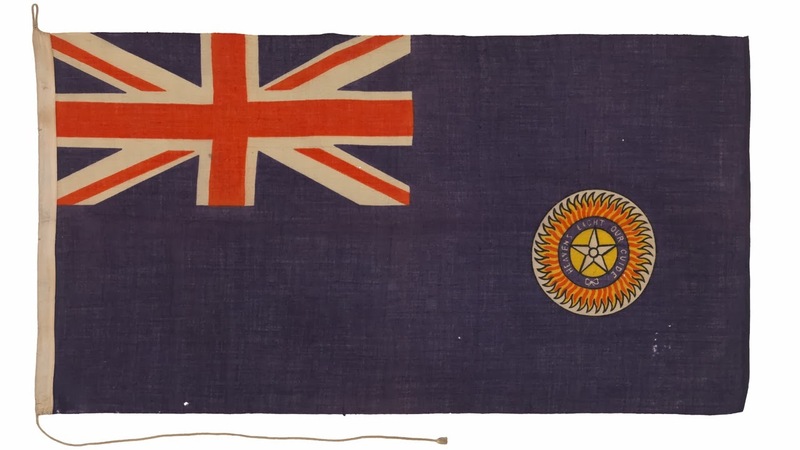 A flag of the British Raj